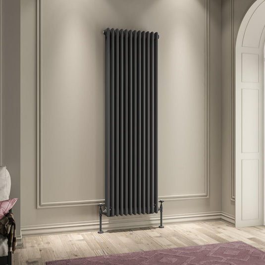 Eastbrook Imperia 3 1800 x 560mm Column Radiator Matt Anthracite | 41.0978