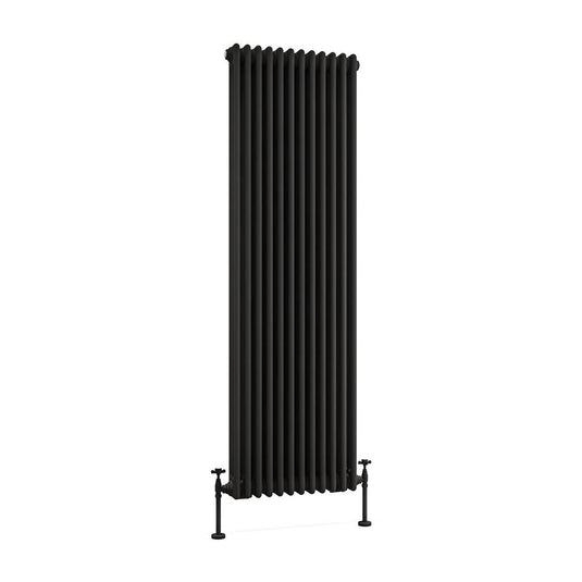 Eastbrook Imperia 3 1800 x 560mm Column Radiator Matt Black | 41.0982