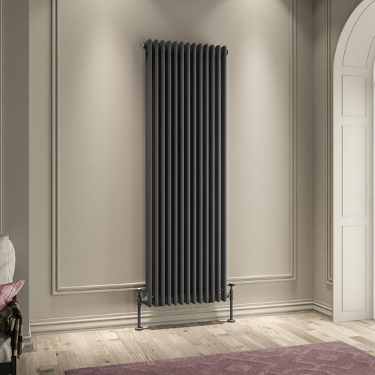 Eastbrook Imperia 3 1800 x 605mm Column Radiator Matt Anthracite | 41.0979