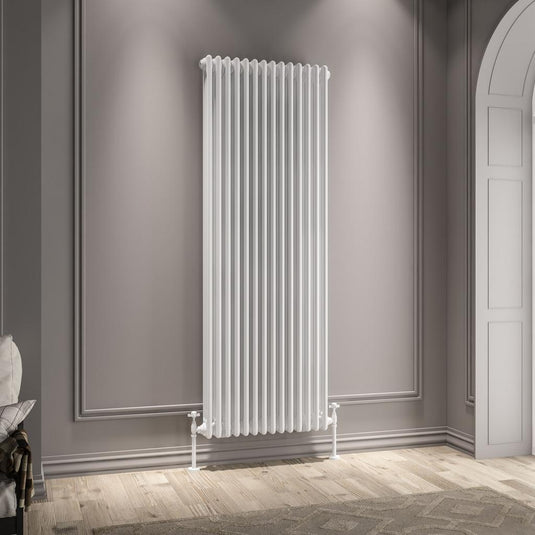 Eastbrook Imperia 3 1800 x 650mm Column Radiator Gloss White | 41.0976