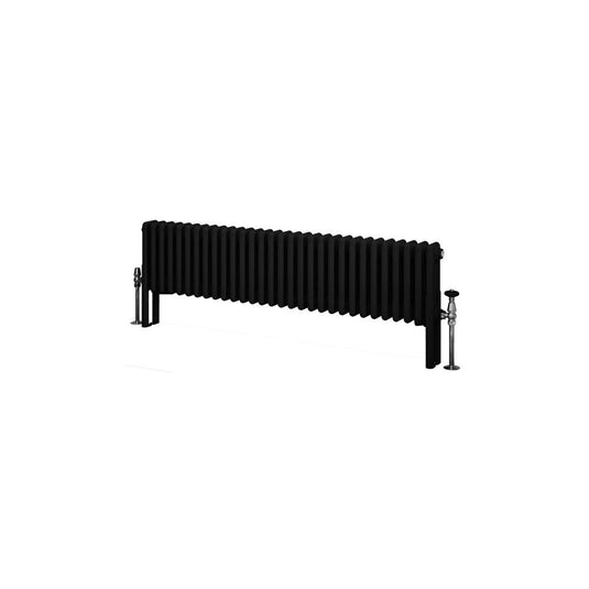 Eastbrook Imperia 3 300 x 1370mm Column Radiator Matt Black | 41.0765