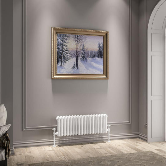 Eastbrook Imperia 3 300 x 830mm Column Radiator Gloss White | 41.0940