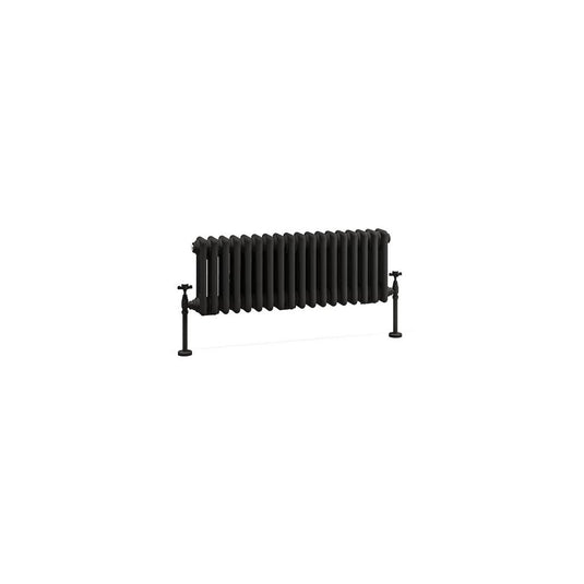 Eastbrook Imperia 3 300 x 830mm Column Radiator Matt Black | 41.0948