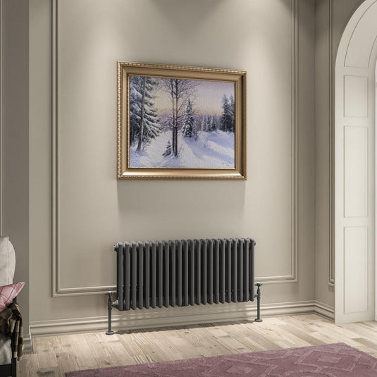 Eastbrook Imperia 3 450 x 1010mm Column Radiator Matt Anthracite | 41.0959