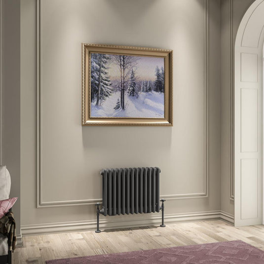Eastbrook Imperia 3 450 x 605mm Column Radiator Matt Anthracite | 41.0957