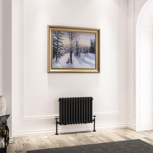 Eastbrook Imperia 3 450 x 605mm Column Radiator Matt Black | 41.0962
