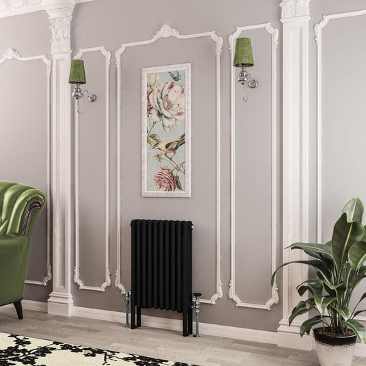 Eastbrook Imperia 3 600 x 470mm Column Radiator Matt Black | 41.0767