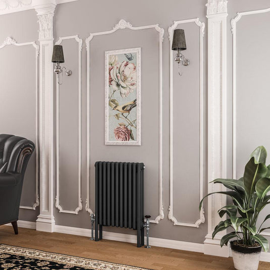 Eastbrook Imperia 3 600 x 515mm Column Radiator Matt Anthracite | 41.0414