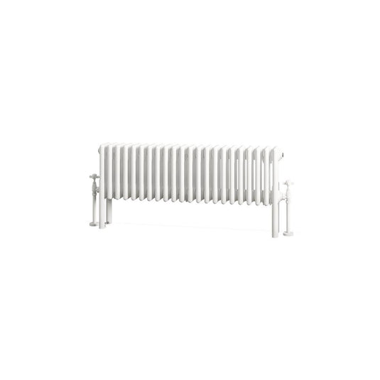 Eastbrook Imperia 4 300 x 1010mm Column Radiator Gloss White | 41.0991