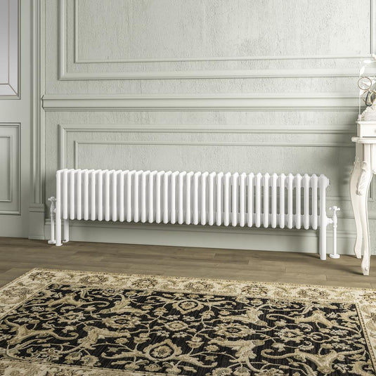 Eastbrook Imperia 4 300 x 1640mm Column Radiator Gloss White | 41.1035
