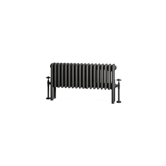 Eastbrook Imperia 4 300 x 830mm Column Radiator Matt Anthracite | 41.1036