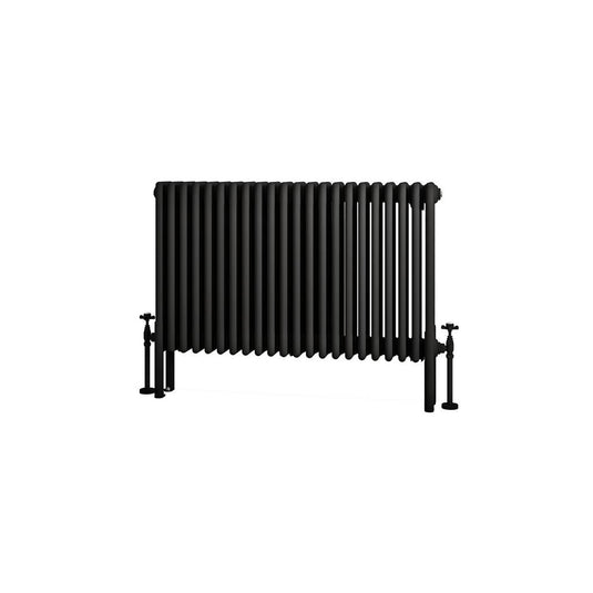 Eastbrook Imperia 4 600 x 1010mm Column Radiator Matt Black | 41.1062