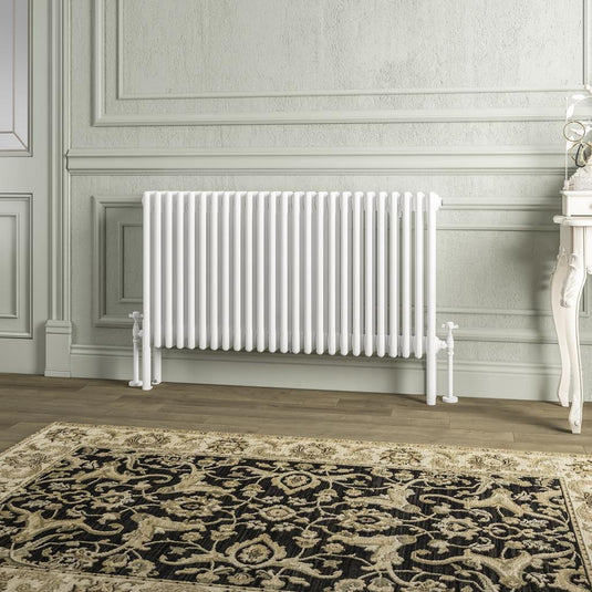 Eastbrook Imperia 4 600 x 1145mm Column Radiator Gloss White | 41.1051