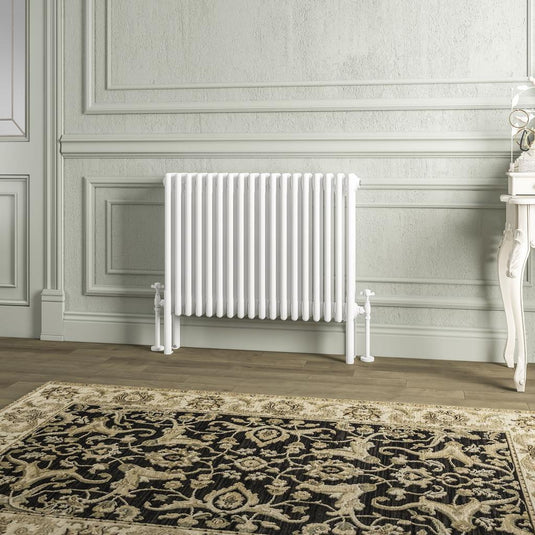Eastbrook Imperia 4 600 x 830mm Column Radiator Gloss White | 41.1049