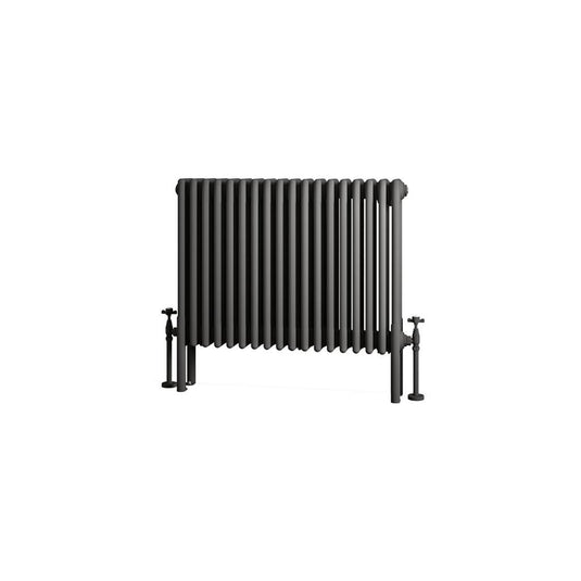 Eastbrook Imperia 4 600 x 830mm Column Radiator Matt Anthracite | 41.1055