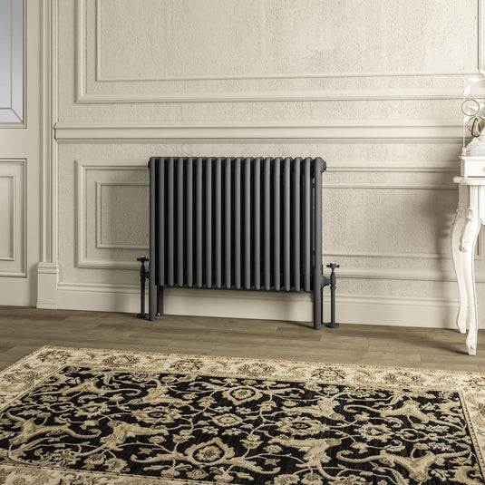 Eastbrook Imperia 4 600 x 830mm Column Radiator Matt Anthracite | 41.1055