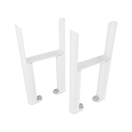 Eastbrook Imperia 4 Column Radiator Feet (pair) Gloss White | 41.1066