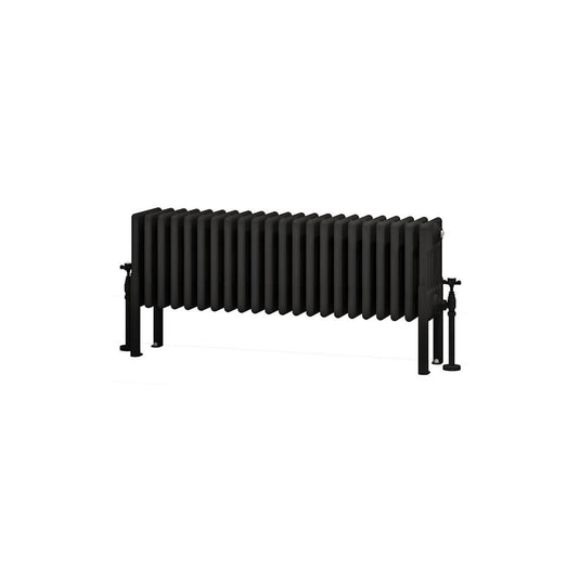 Eastbrook Imperia 6 300 x 1010mm Column Radiator Matt Black | 41.1078