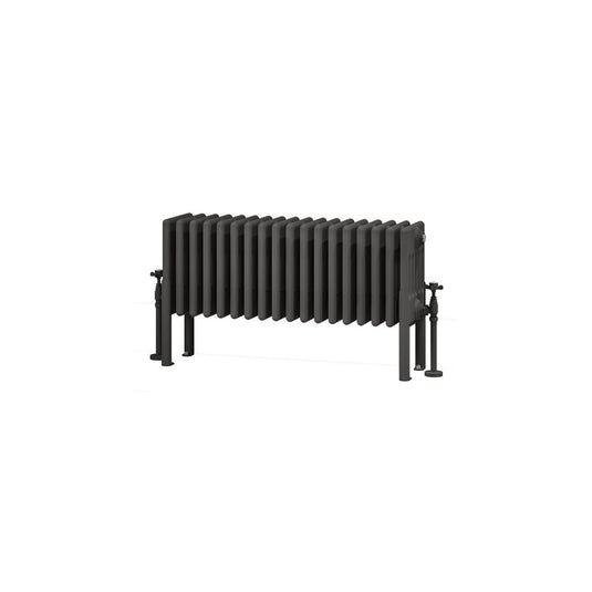 Eastbrook Imperia 6 300 x 830mm Column Radiator Matt Anthracite | 41.1073
