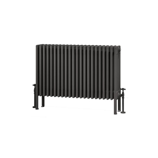 Eastbrook Imperia 6 600 x 1010mm Column Radiator Matt Anthracite | 41.1092