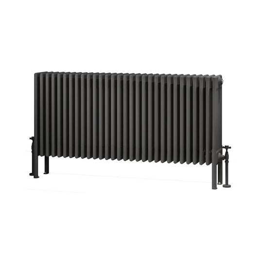 Eastbrook Imperia 6 600 x 1370mm Column Radiator Matt Anthracite | 41.1094