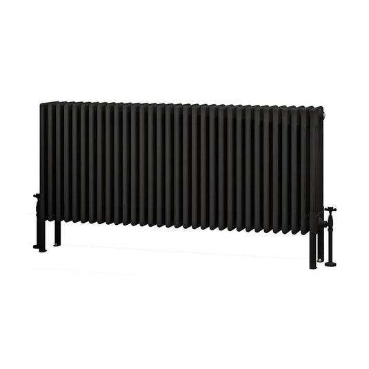 Eastbrook Imperia 6 600 x 1460mm Column Radiator Matt Black | 41.1103