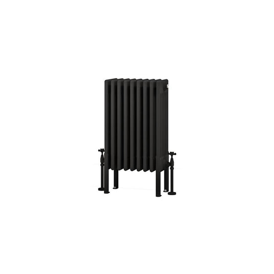 Eastbrook Imperia 6 600 x 425mm Column Radiator Matt Black | 41.1097