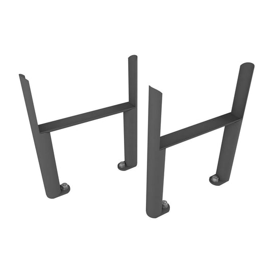 Eastbrook Imperia 6 Column Radiator Feet (pair) Matt Anthracite | 41.1096