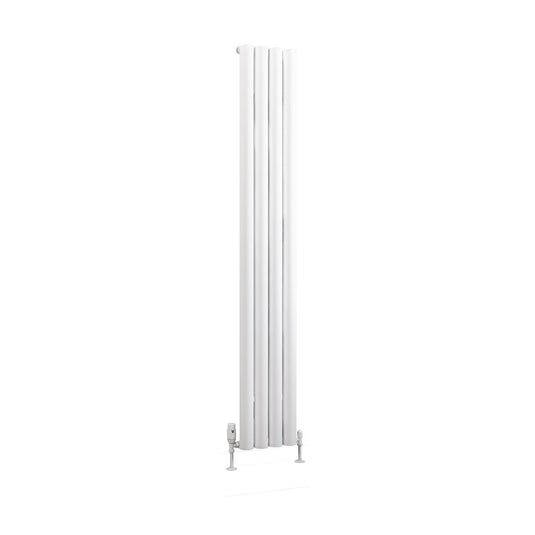 Eastbrook Kelmscott 1800 x 275mm Aluminium Radiator Matt White | 89.0252