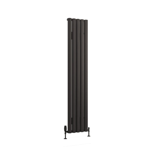 Eastbrook Kelmscott 1800 x 345mm Aluminium Radiator Matt Anthracite | 89.0262