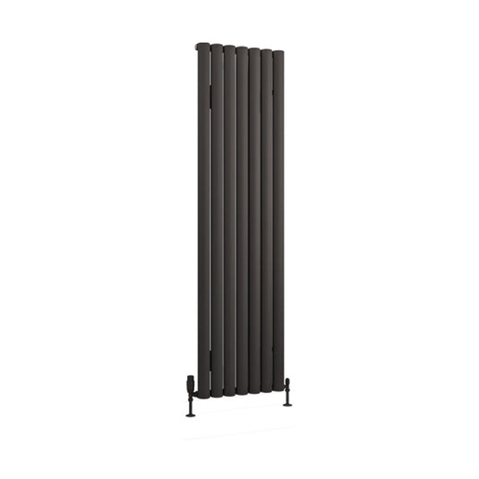 Eastbrook Kelmscott 1800 x 485mm Aluminium Radiator Matt Anthracite | 89.0264
