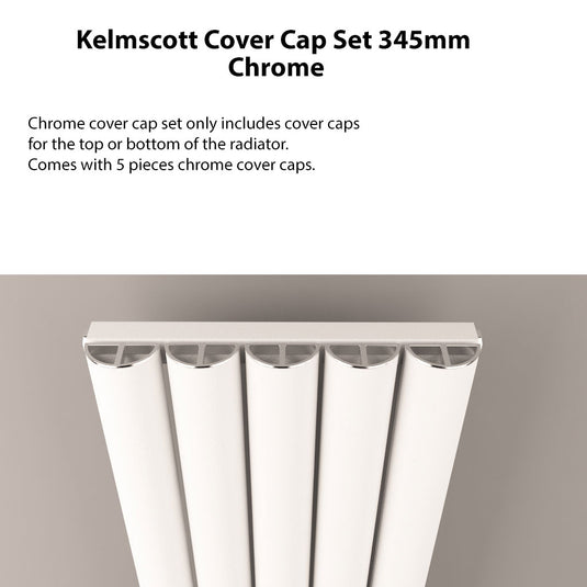 Eastbrook Kelmscott 345mm Cover Cap Set Chrome | 89.0412
