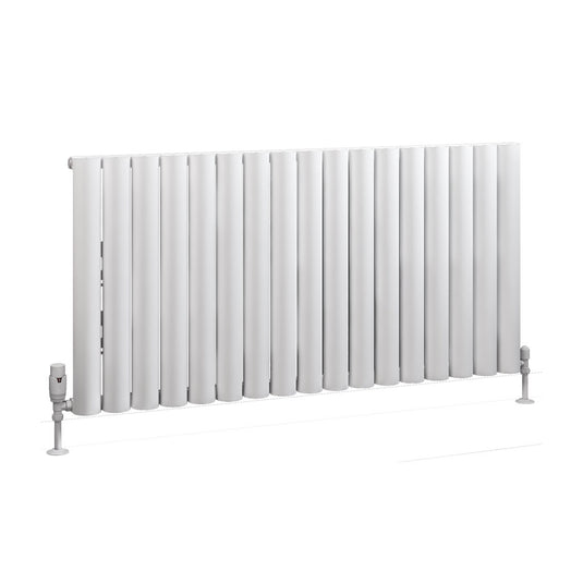 Eastbrook Kelmscott 600 x 1185mm Aluminium Radiator Matt White | 89.0251