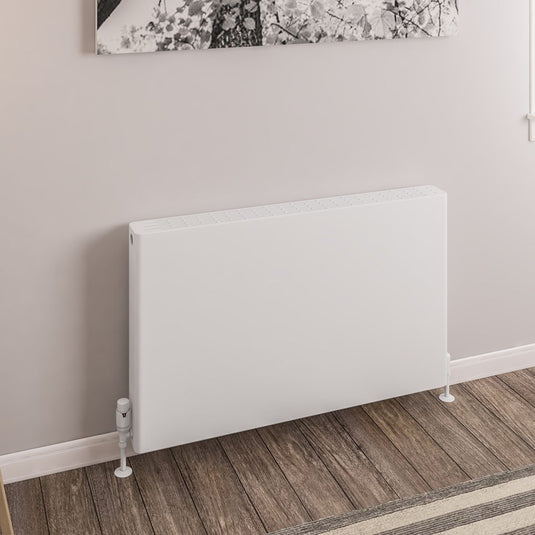 Eastbrook Keynsham Type 22 600 x 1000mm Panel Radiator with Flat Designer Cover Gloss White | 25.7004