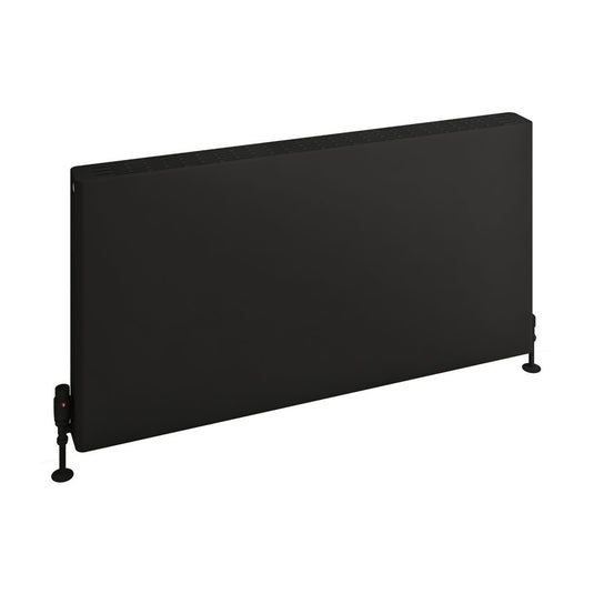 Eastbrook Keynsham Type 22 600 x 1200mm Panel Radiator with Flat Designer Cover Matt Black | 25.7015