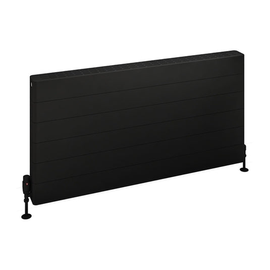 Eastbrook Keynsham Type 22 600 x 1200mm Panel Radiator with Lined Designer Cover Matt Black | 25.7031