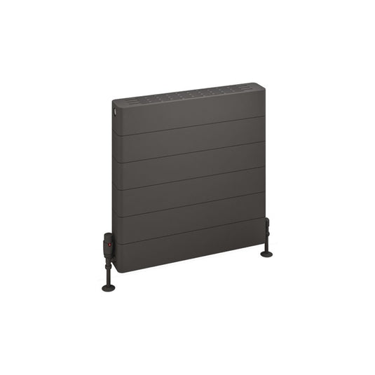 Eastbrook Keynsham Type 22 600 x 600mm Panel Radiator with Lined Designer Cover Matt Anthracite | 25.7023