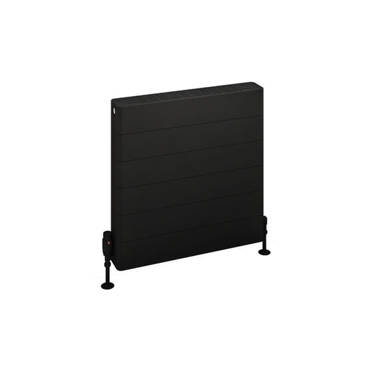 Eastbrook Keynsham Type 22 600 x 600mm Panel Radiator with Lined Designer Cover Matt Black | 25.7028