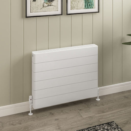 Eastbrook Keynsham Type 22 600 x 800mm Panel Radiator with Lined Designer Cover Gloss White | 25.7019