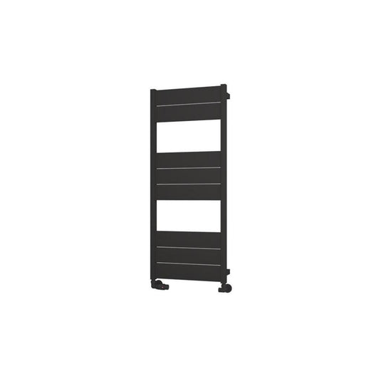 Eastbrook Kingswood 1220 x 500mm Slimline Aluminium Towel Rail Matt Black | 86.0569