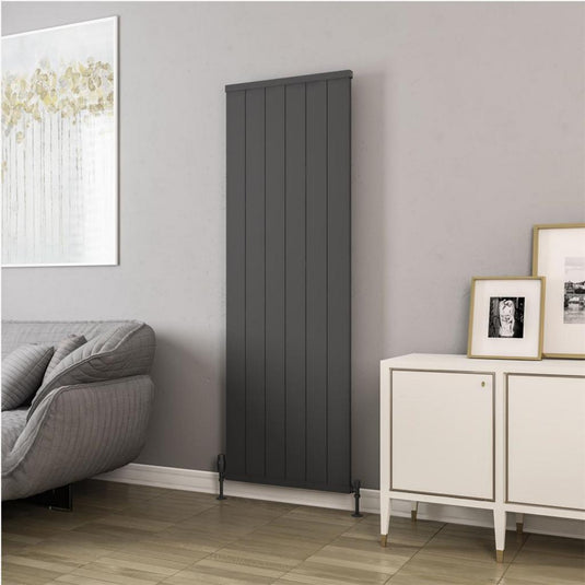 Eastbrook Kingswood 1800 x 610mm Slimline Aluminium Radiator Matt Anthracite | 86.0529