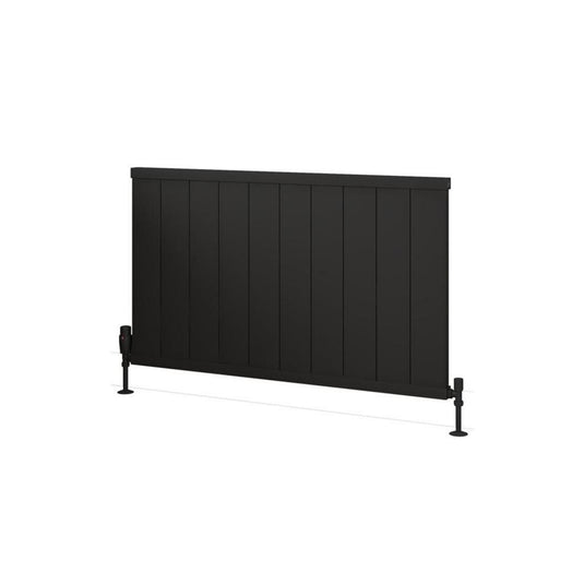 Eastbrook Kingswood 600 x 1010mm Slimline Aluminium Radiator Matt Black | 86.0552