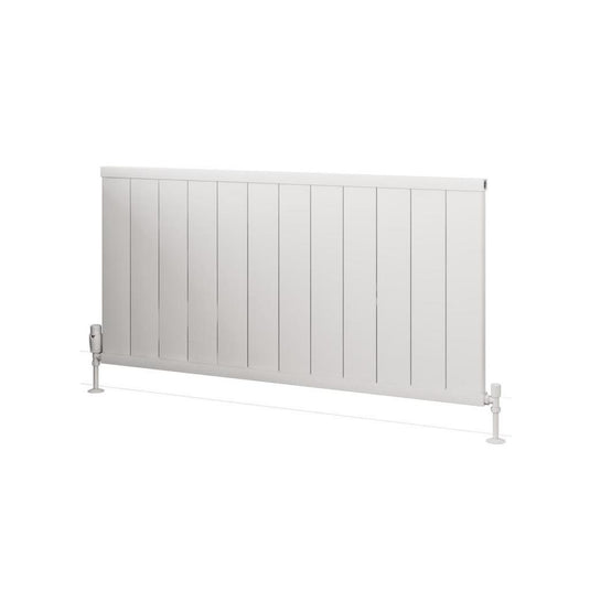 Eastbrook Kingswood 600 x 1210mm Slimline Aluminium Radiator Matt White | 86.0539