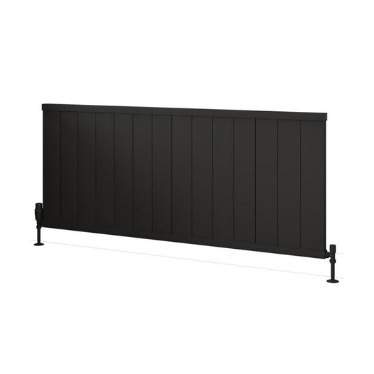 Eastbrook Kingswood 600 x 1410mm Slimline Aluminium Radiator Matt Black | 86.0554