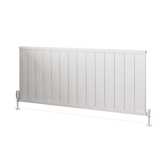 Eastbrook Kingswood 600 x 1410mm Slimline Aluminium Radiator Matt White | 86.0540