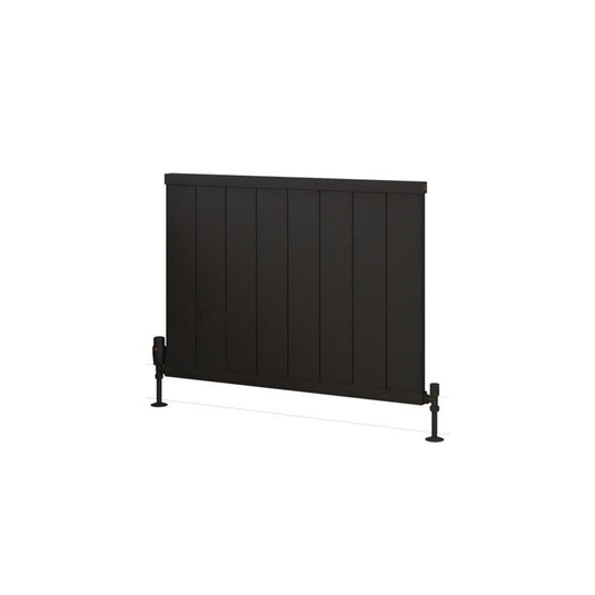 Eastbrook Kingswood 600 x 810mm Slimline Aluminium Radiator Matt Black | 86.0551