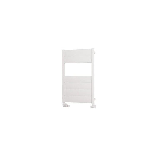 Eastbrook Kingswood 820 x 500mm Slimline Aluminium Towel Rail Matt White | 86.0555