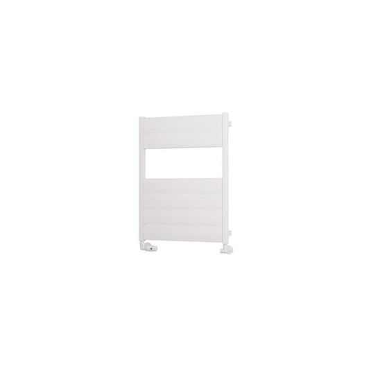 Eastbrook Kingswood 820 x 600mm Slimline Aluminium Towel Rail Matt White | 86.0556