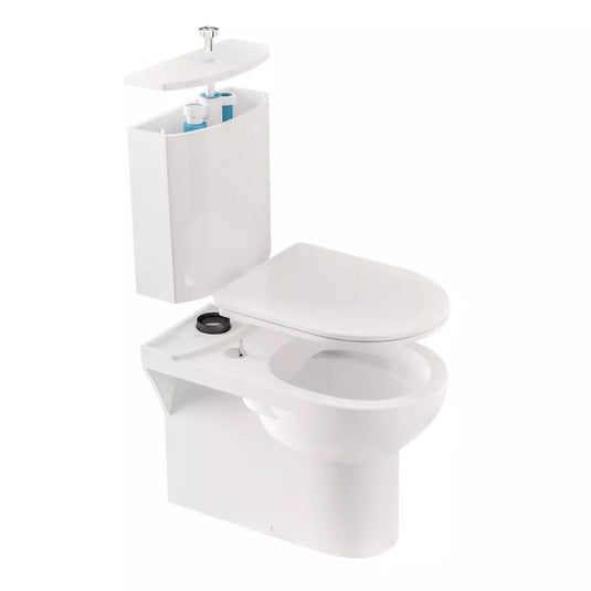 Eastbrook Langdon Close Coupled Toilet Bundle White | 63.0005 - Envy Bathrooms Ltd