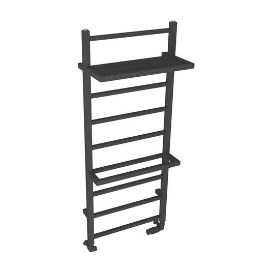 Eastbrook Launton Designer Towel Rail 1200mm x 500mm Matt Anthracite | 61.0064